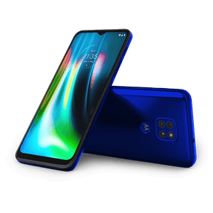 Moto G9 Play Azul + E6s Gris