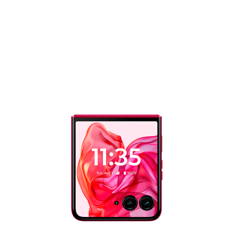 MotorolaRazr50Ultra-RosaFragola-Frontside
