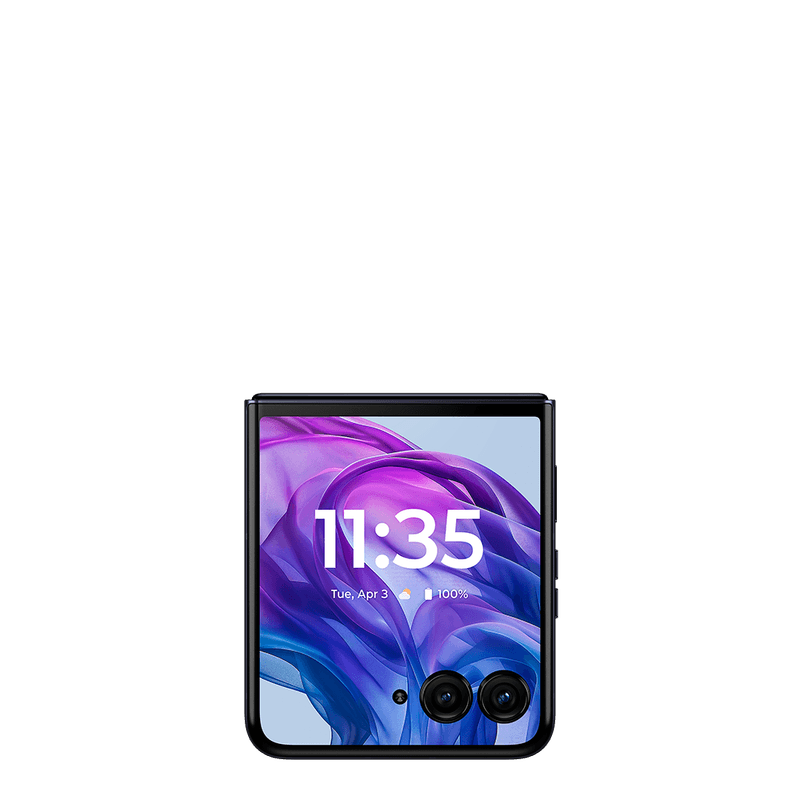 MotorolaRazr50Ultra-AzulMedianoche-Frontside