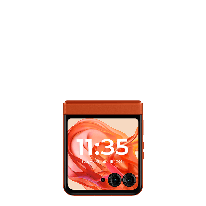 6-MotorolaRazr50-Naranja-Frontside