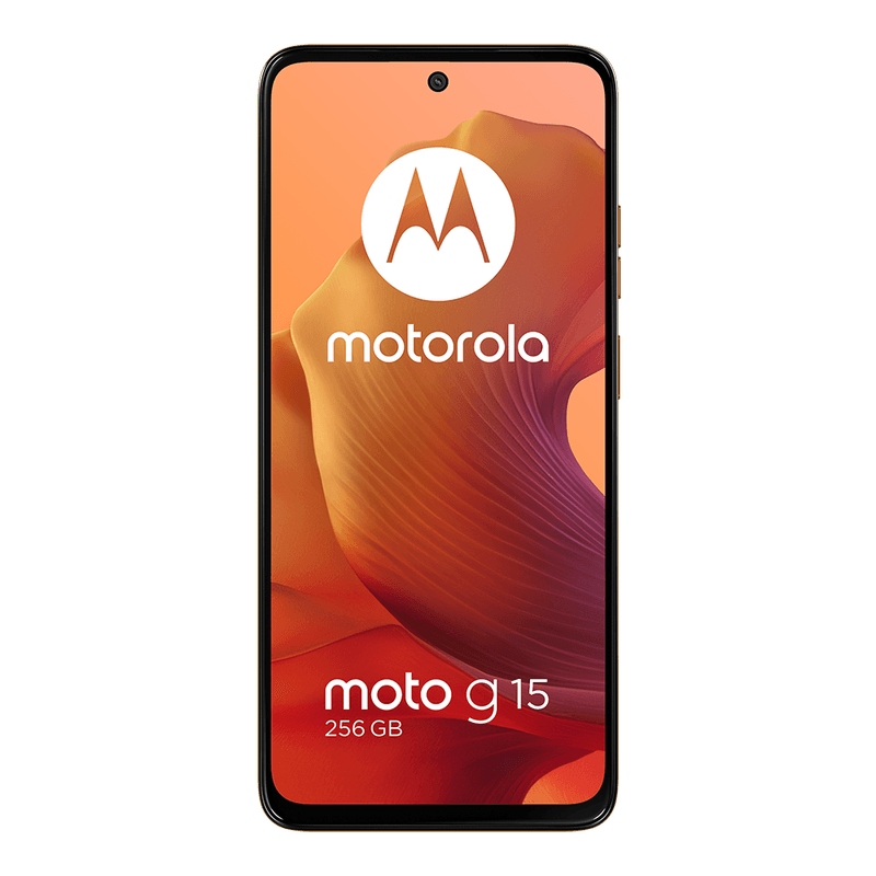 MotoG15-Naranja-Frontside